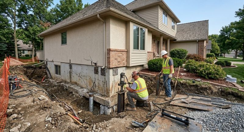 Structural Foundation Repair in Ellington, CT