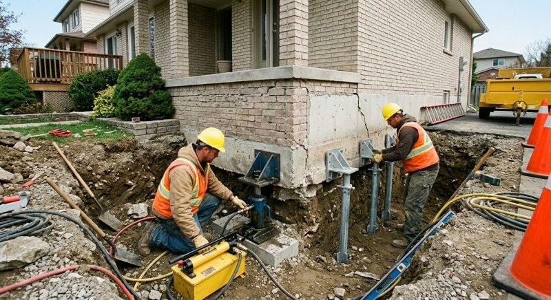 Structural Foundation Repair in Tolland, CT